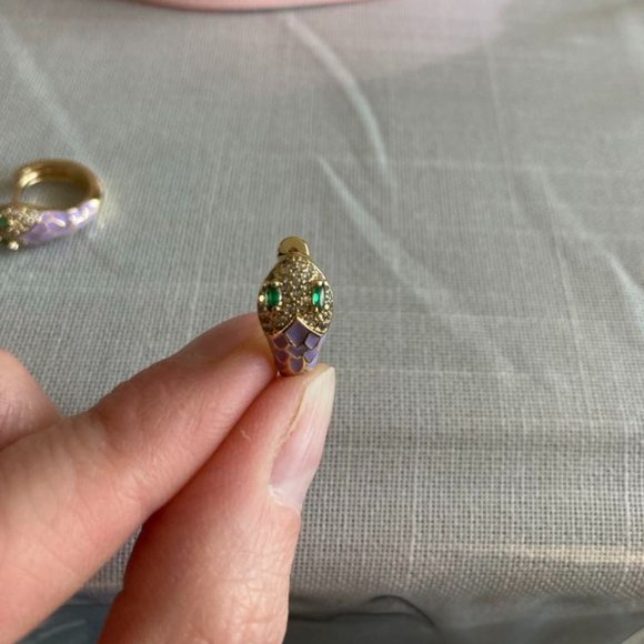 Earrings - Snake - Picture 2 of 5